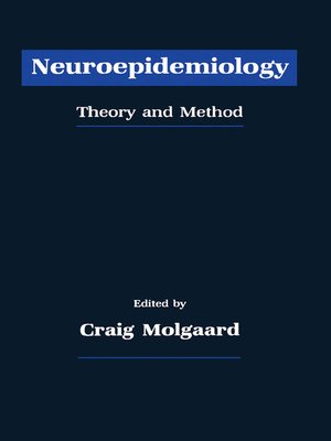 cover image of Neuroepidemiology